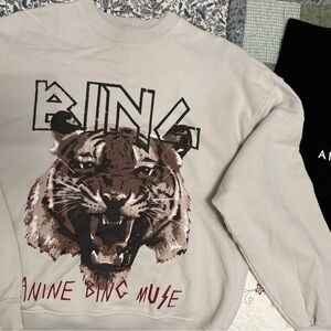 Anine Bing Muse Beige Sweater